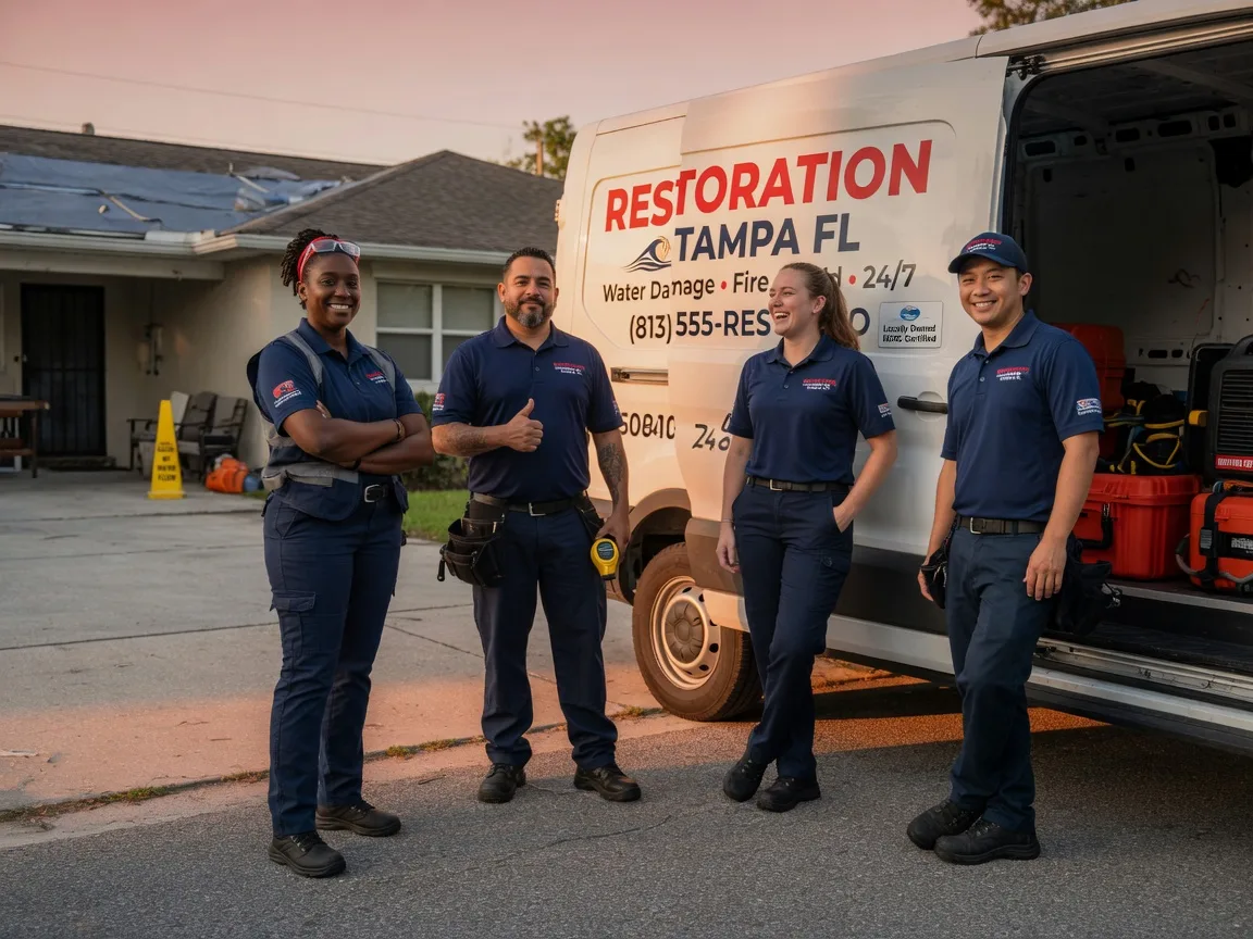 Water Damage Restoration company in Sand Springs, OK